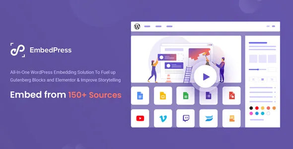 EmbedPress Pro 3.8.12 – WordPress Embed Plugin